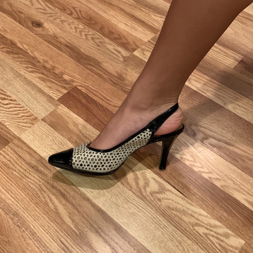 1990’s: Adrienne Vittadini leather heels